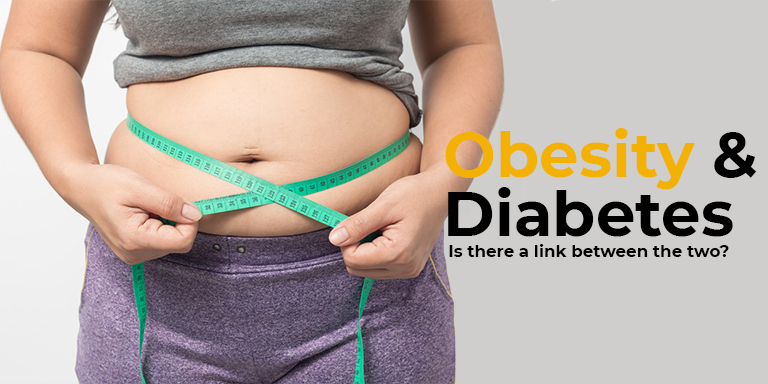 What is the connection between diabetes and obesity?